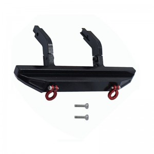 Aluminium Rear Bumper Mount 9734 For 1/18 RC TRAXXAS TRX-4M MINI CRAWLER 97074 97054 - BLACK - TRX-9734/BK