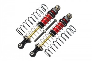 GPM UTB080F/R ALUMINUM 6061-T6 FRONT / REAR DAMPER 80mm 1/18 UTB18 CAPRA UNLIMITED TRAIL BUGGYAXIAL 1/18 UTB18 CAPRA UNLIMITED TRAIL BUGGY - RED - UTB080F/R-R-S-BEBK