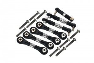 GPM SST160 ALUMINIUM COMPLETED TIE ROD  TRAXXAS LATRAX STADIUM SUPER TRUCK / TETON - SST160-S-BEBK
