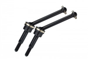 GPM TL1238S-BK STEEL FRONT UNIVERSAL SWING SHAFT SET 38mm TAMIYA TL01 CAR - TL1238S-BK