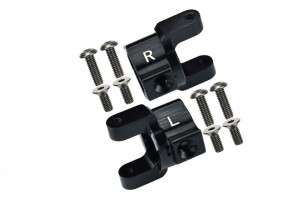 GPM SCX019 ALLOY FRONT C-HUB AXIAL RACING 1/10 SCX-10 RC CRAWLER - BLACK - SCX019-BK