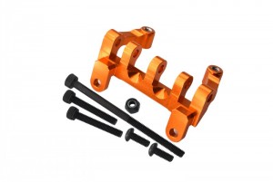 GPM SCX013A ALLOY UPPER CENTER LINK MOUNT AXIAL RACING 1/10 SCX10 CRAWLER - ORANGE - SCX013A-OR