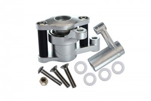 GPM YT048 ALUMINIUM STEERING ASSEMBLY 1/10 AXIAL RACING YETI ROCK RACER - SILVER - YT048-S