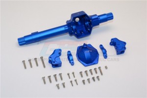 GPM MJ012X ALUMINIUM FRONT OR REAR AXLE HOUSING ASSEMBLY 1/10 RC AXIAL SMT10 - MJ012X-B