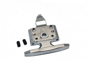 GPM LM331F ALUMINUM FRONT BUMPER WITH D-RINGS SKID PLATE LOS214010 LOSI 1/18 MINI-T 2.0 STADIUM TRUCK LOS01015 - LM331F-GS