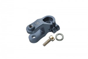 GPM TXMS024/SH ALUMINUM 25T STANDARD SERVO HORN 8947 TRAXXAS 1/10 4WD MAXX 89076-4 / WIDE MAXX MONSTER 89086-4 / 1/8 MAXX SLASH 6S - GUN SILVER - TXMS024/SH-GS