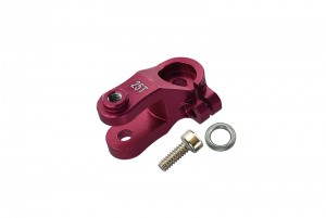 GPM TXMS024/SH ALUMINUM 25T STANDARD SERVO HORN 8947 TRAXXAS 1/10 4WD MAXX 89076-4 / WIDE MAXX MONSTER 89086-4 / 1/8 MAXX SLASH 6S - RED - TXMS024/SH-R