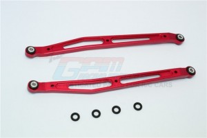 GPM MJ014F/R ALUMINIUM FRONT/REAR UPPER CHASSIS LINK  PARTS AXIAL SMT10 - MJ014F/R-R