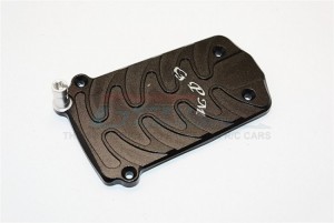 GPM MJ017 ALUMINIUM FRONT/REAR UPPER CHASSIS LINK  PARTS 1/10 RC AXIAL SMT10 - MJ017-BK