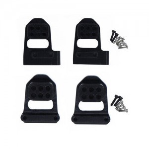 Aluminium Full Front & Rear Adjust Lift Shock Mount 1/18 TRAXXAS TRX-4M CRAWLER 97074 97054 - Black - TRX-4M029FR/BK