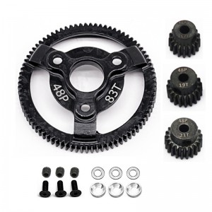 HD STEEL SPUR GEAR 72 / 76 / 83 / 86 / 90T W/ PINION GEAR TRAXXAS SLASH BANDIT VXL TRUCK - TRXS83192021T