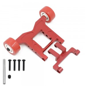 ALUMINIUM WHEELIE BAR SET ARA320613 ARRMA 1/10 SENTON BIG ROCK GRANITE KRATON TYPHON - RED - ARA320613/R