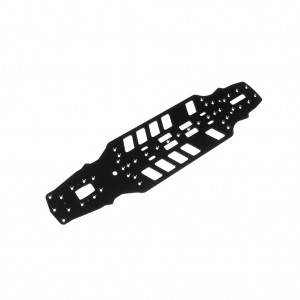 3RACING SAK-C104/AL Aluminum Main Chassis 2mm For 1/10 RC SAKURA Cero Ultra Cero Sport Car - SAK-C104/AL
