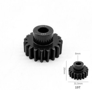STEEL PINION GEAR M1.5 8mm Inner 19T RC 1/5 Traxxas X-Maxx 1/6 XRT / ARRMA 1/5 OUTCAST KRATON - PG8019T