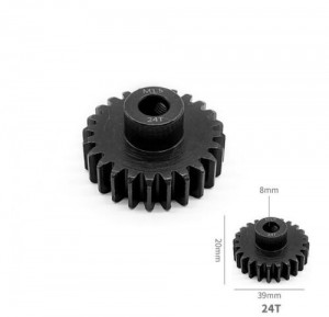STEEL PINION GEAR M1.5 8mm Inner 24T RC 1/5 Traxxas X-Maxx 1/6 XRT / ARRMA 1/5 OUTCAST KRATON - PG8024T