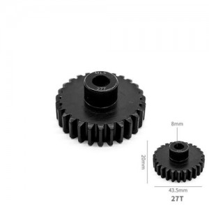 STEEL PINION GEAR M1.5 8mm Inner 27T RC 1/5 Traxxas X-Maxx 1/6 XRT / ARRMA 1/5 OUTCAST KRATON - PG8027T
