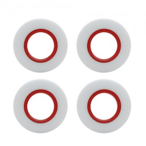 2.2 Inch 130mm TIRE  INNER SPONGE 4Pcs For 1/10 RC CRAWLER TYRE SET - RED - AS-TIRE22130/R