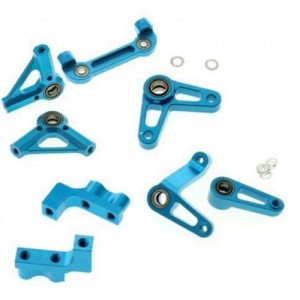 COMBO Aluminium Servo Mount Rocker Arm Steering TAMIYA 1/10 TD4 Super Avante 58696 - COMBO-TD4