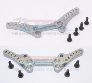 GPM SP302830 ALUMINIUM FRONT & REAR SHOCK TOWER 1/10 HPI SPORT 3 TOURING CAR - SP302830-GS