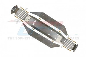 STAINLESS STEEL CHASSIS PROTECTION PLATE SET TRAXXAS 1/6 4WD XRT 8S-78086-4 - LIGHT WEIGHT TYPE - XRTZSP1B-OC