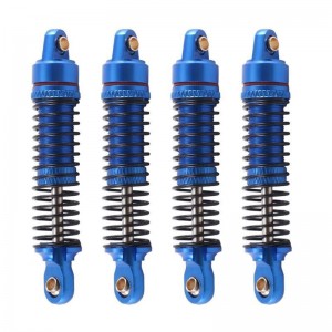 ALLOY 52mm OIL SHOCK SET 9764 TRAXXAS 1/18 TRX-4M CRAWLER 97074 / 97054 - BLUE - TRX-9764-B
