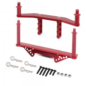 ALUMINIUM ADJUSTABLE FRONT & REAR BODY POST MOUNT 1914R FOR TRAXXAS 1/10 SLASH 2WD / SLASH VXL TRUCK - TRX-1914R/R
