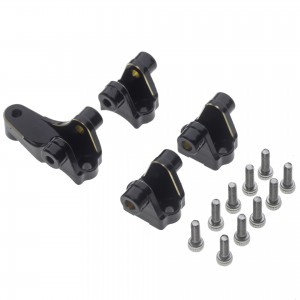 BRASS FRONT / REAR AXLE MOUNT SET FOR SUSPENSION LINKS 8227 1/10 RC TRAXXAS TRX-4 CRAWLER 82056-4 - TRX-8227/BR