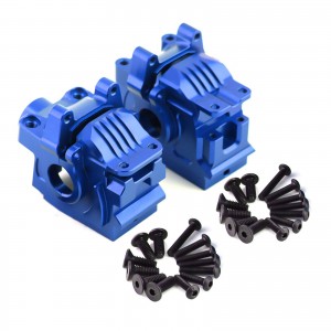 ALUMINIUM DIFF HOUSING BULKHEAD 6880 6881 FOR TRAXXAS HOSS / RUSTLER VXL / SLASH 4X4 / STAMPEDE / XO-1 - TRX-6881/BU