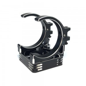 ALUMINIUM 30 x 30mm MOTOR HEATSINK WITH ALLOY COOLING FAN 1/10 RC CAR - AC-MHS3030/BL