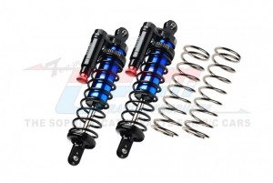 GPM XRT172F/R/LA ALUMINIUM 6061-T6 FRONT / REAR L-SHAPE PIGGY BACK ADJUSTABLE SPRING DAMPERS 7861 TRAXXAS 1/6 4WD XRT 8S 78086-4 - BLUE - XRT172F/R/LA-B-BK