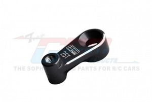 GPM TRX4M025T ALUMINUM 7075-T6 SERVO HORN 25T 9740 TRAXXAS 1/18 4WD TRX-4M FORD BRONCO 97074-1 / DEFENDER 97054-1 - TRX4M025T-BK