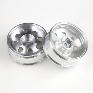 Aluminium Wheel Front / Rear Wheel Rim For 1/14 RC Tamiya Tractor Truck - FRONT - TAM-WH01F