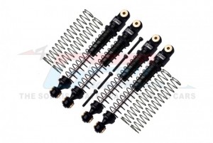 GPM AX24049FR ALUMINUM 6061-T6 FRONT AND REAR DAMPER 49mm AXI203001 AXIAL 1/24 AX24 XC-1 4WS CRAWLER BRUSHED RTR AXI00003 - AX24049FR-BK-BK