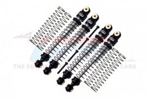 GPM AX24049FR ALUMINUM 6061-T6 FRONT AND REAR DAMPER 49mm AXI203001 AXIAL 1/24 AX24 XC-1 4WS CRAWLER BRUSHED RTR AXI00003 - AX24049FR-S-BK