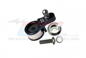 GPM TRX4025TSN ALUMINUM 6061-T6 SERVO HORN W. BUILT-IN SPRING FOR LOCKING DIFF 5669 1/10 TRAXXAS TRX-4 RC CRAWLER - TRX4025TSN-BK