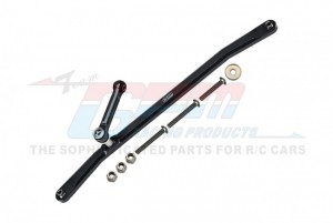 GPM LMT161N ALUMINUM 6061-T6 FRONT STEERING TIE RODS LOS241030 LOSI RC 1/8 LMT 4WD SOLID AXLE MONSTER - LMT161N-BK