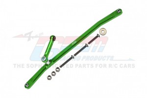 GPM LMT161N ALUMINUM 6061-T6 FRONT STEERING TIE RODS LOS241030 LOSI RC 1/8 LMT 4WD SOLID AXLE MONSTER - GREEN - LMT161N-G