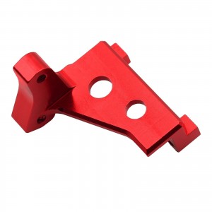 ALUMINIUM 2-SPEED SHIFTING SEVO MOUNT 8240X 1/10 TRAXXAS TRX-4 TRX-6 CRAWLER - RED - TRX​​​​​8240X-RE