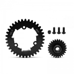 STEEL SPUR GEAR - 35T M1.5 W/ PINION GEAR 1/5 TRAXXAS XRT / X-MAXX 6S 8S MONSTER - TRXM35T25T