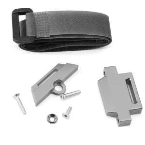 Aluminium Battery Holder Mount W/ Magic Strap 5822 5822A 1/10 RC TRAXXAS SLASH 2WD CHASSIS SHORT COURSE - TRX-5822/GS