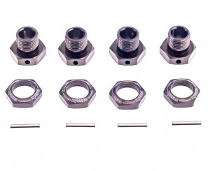 Aluminium Wheel Hub Set -17mm  For 1/8 KYOSHO INFERNO MP9 / MP10 Buggy - RS-IFW472