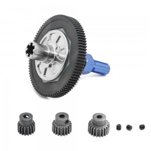 Aluminium Spur Gear Slipper Clutch 91T W/ Pinion 17 19 21T Pinion Gear ARA311030 ARRMA SENTON GRANITE BIG ROCK TYPHON 6S BLX - BLUE - AR320499/BU