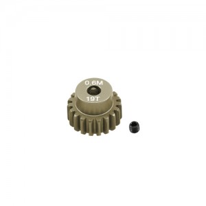STEEL 7075 Hard Coated M0.6 Pinion Gear Set 13 - 33T 3.175mm Holes 1/10 TAMIYA TT02 XV02 Car - PG0619T