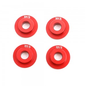 Aluminium 7075 Wheel Hex Shim Pad 12mm For TRAXXAS 1/7 RC UNLIMITED DESERT RACER PRO-SCALE 4X4 85076-4 - RED - UDR-001/RE