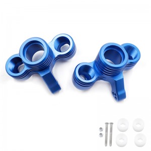 Aluminium Front Steering Arm ARA330558 1/5 ARRMA RC 4WD KRATON / OUTCAST Buggy 8S BLX - BLUE - ARA330558/BU