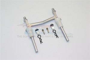 GPM MJ201R ALUMINIUM REAR BODY POST WITH CLIP & MOUNT 1/10 RC AXIAL SMT10 - MJ201R-GS