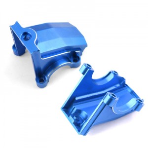 ALUMINIUM FRONT AND REAR DIFFERENTIAL HOUSING 7780 1/5 TRAXXAS X-MAXX 6S 8S / 1/6 XRT 8S MONSTER - BLUE - TRX7780/BU