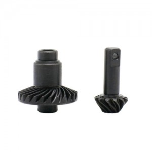 STEEL FRONT / REAR SPIRAL BEVEL GEAR SET 12T / 24T 9777 TRAXXAS RC 1/18 TRX-4M CRAWLER FORD BRONCO 97074-1 / DEFENDER 97054-1 - TRX9777