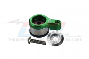 GPM LM020TSHN ALUMINUM 6061-T6 20T SERVO HORN W. BUILT-IN SPRING LOS211012 LOSI 1/18 2WD MINI-T 2.0 STADIUM TRUCK-LOS01015 - GREEN - LM020TSHN-G