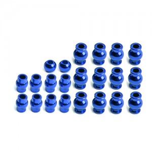 Aluminium Full Composite Pivot Ball Set ARA330515 ARRMA RC BIG ROCK / GRANITE / SENTON / VORTEKS / INFRACTION / TYPHON / VENDETTA 3S - BLUE - ARA330515/BU